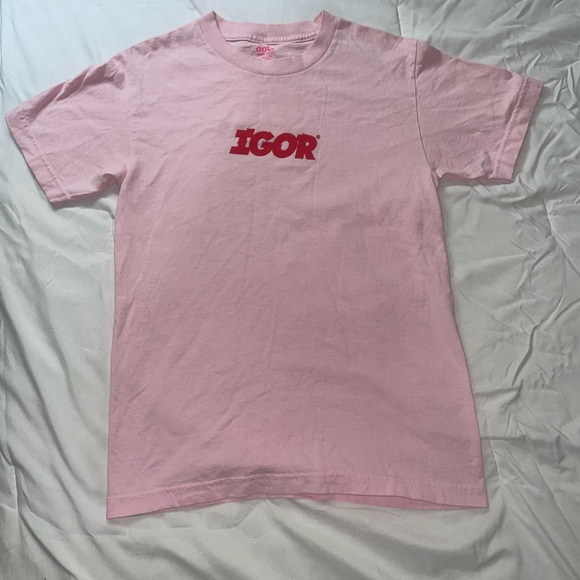GOLF WANG pink igor tee - Picture 1 of 3